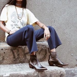 Frye Sacha Chelsea western booties